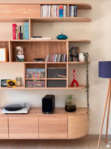 Bibliothque , Meuble entre et placard